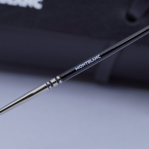 Montblanc MB0160S 001 Square Sunglasses - Silver/Black/Grey - Picture 5 of 10